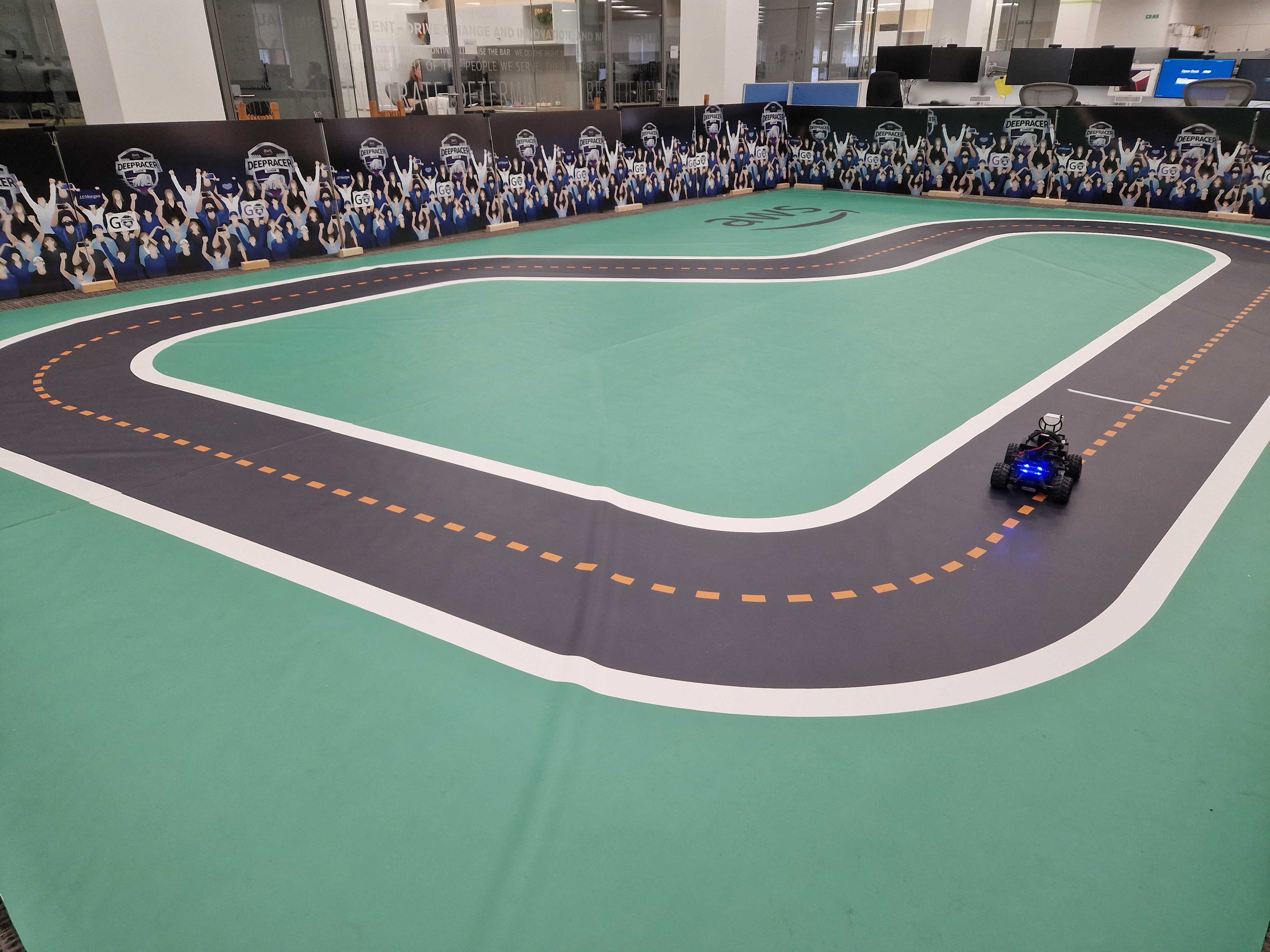 A winning model in the making at the JPMC office (Source: Adam Pye)