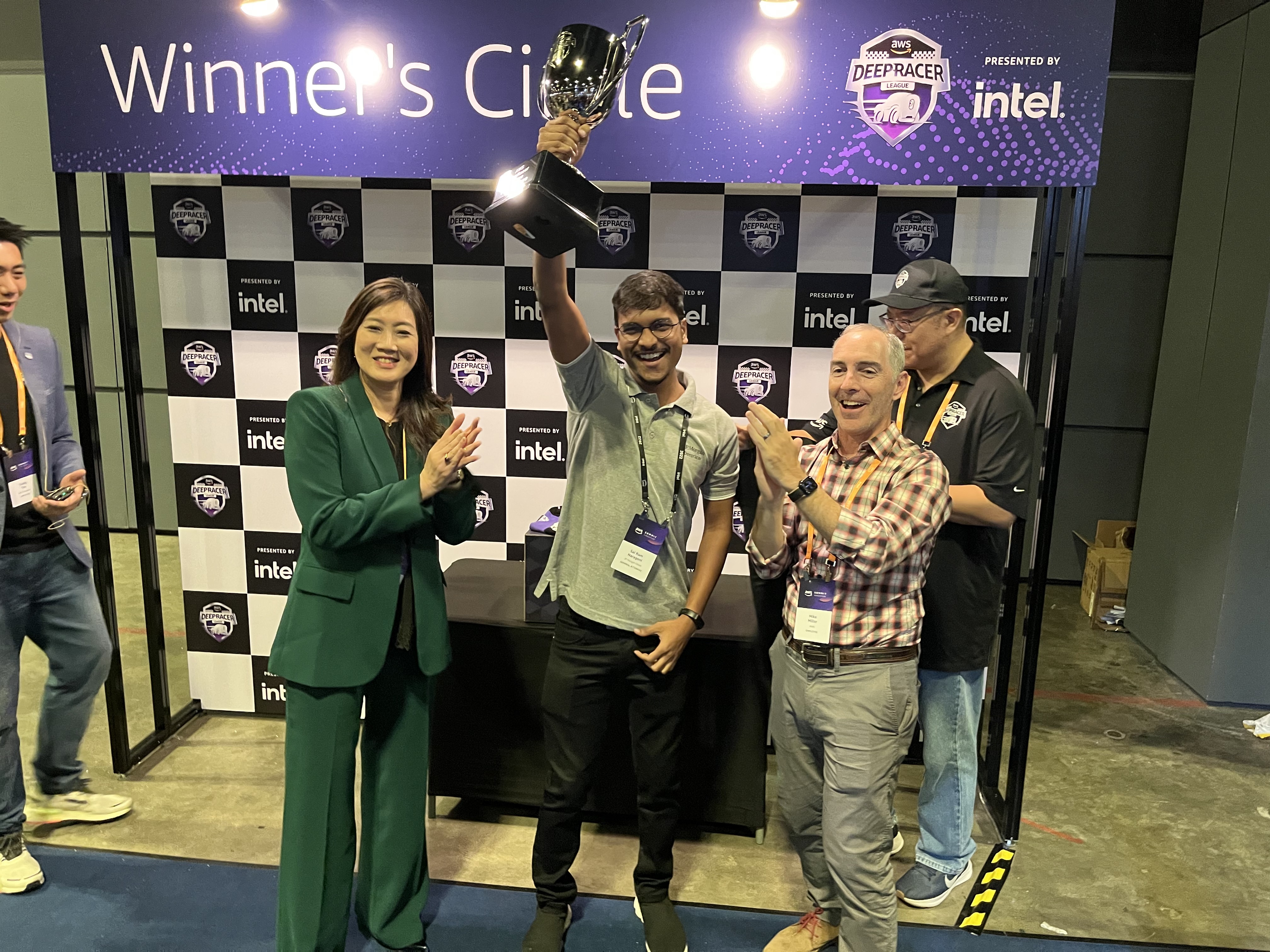 Sairam Naragoni at the Singapore AWS Summit (Source: Sairam Naragoni)