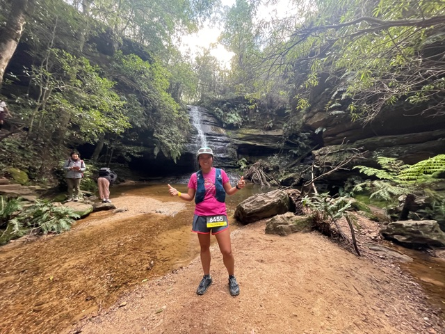 Yee Vien in Ultra-Trail Australia 2021 event (Source: Yee Vien Ng)