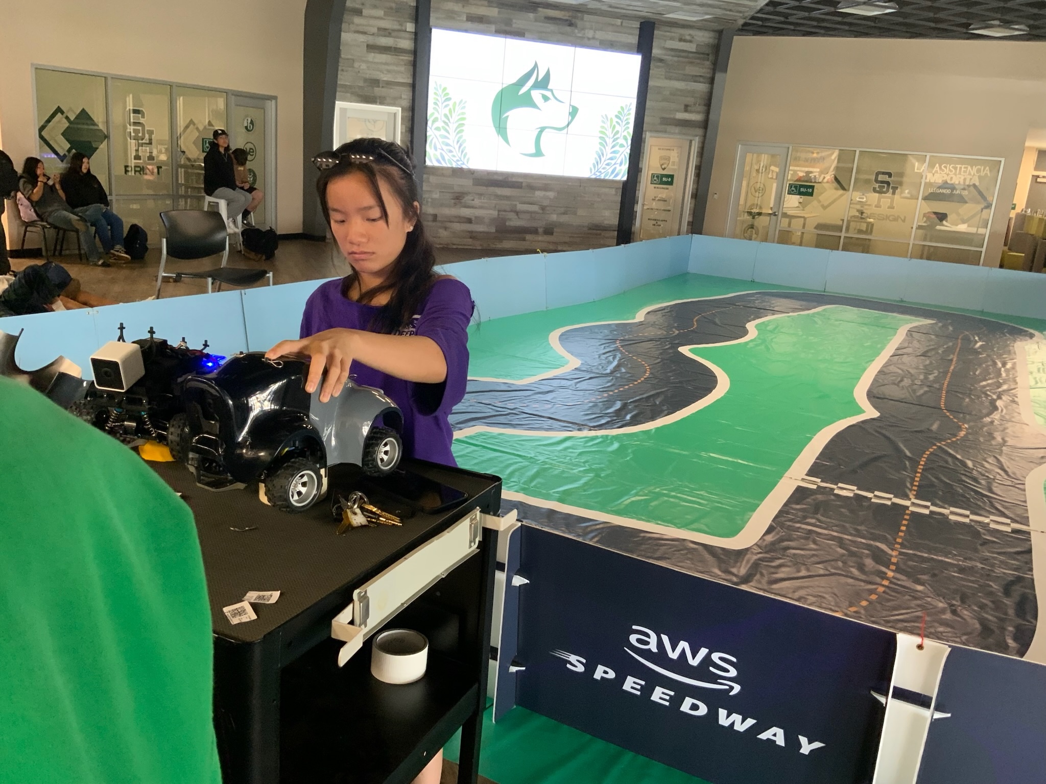 Bright lights can really disrupt the car’s ability to make proper decisions.