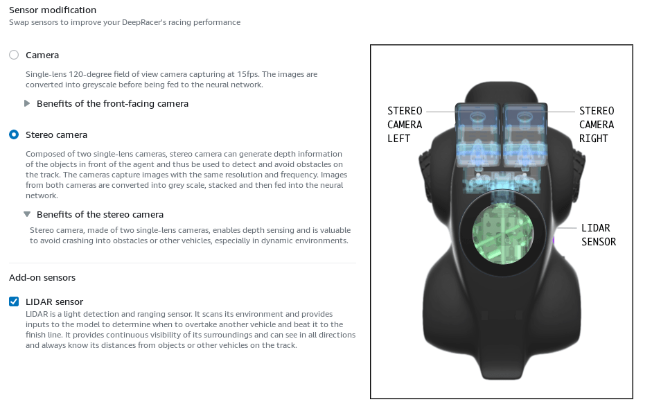 Source: AWS DeepRacer Console, The Garage