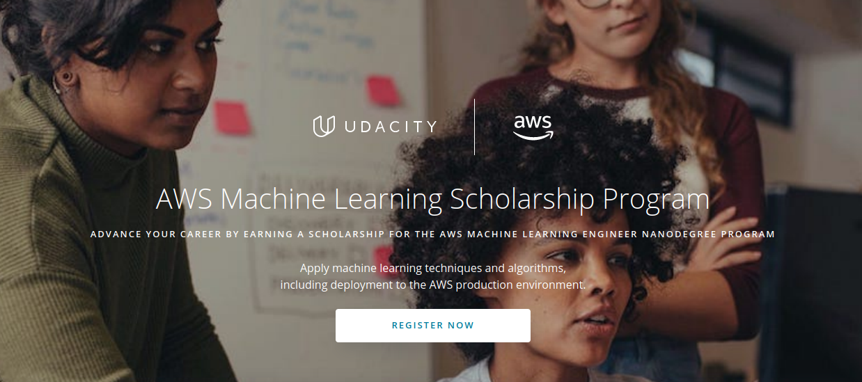 Invitation: AWS Machine Learning Engineer Nanodegree Scholarship Program