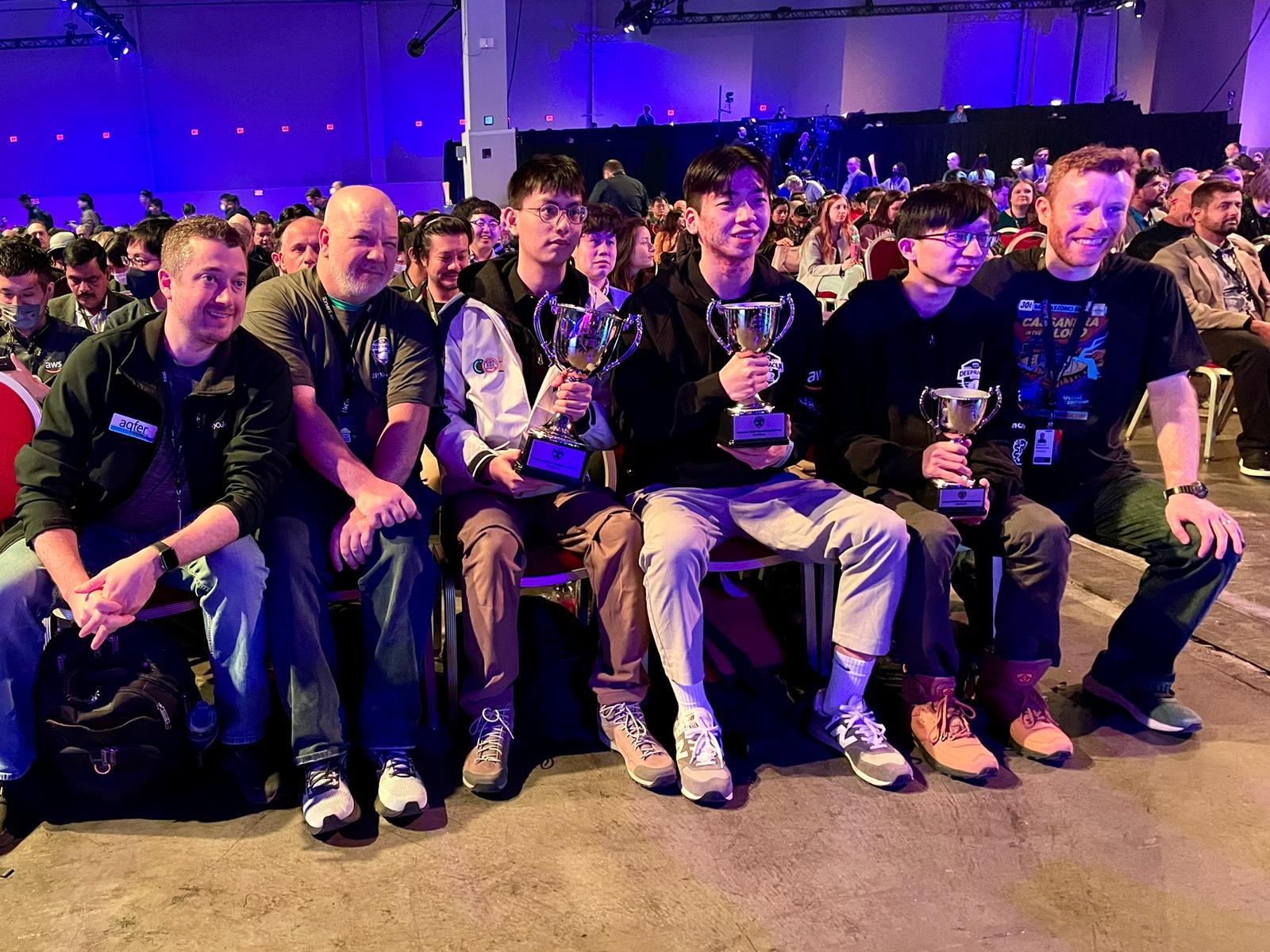 From right: Ross, Roger, ILI, ZhengYi, Yoway and Darren