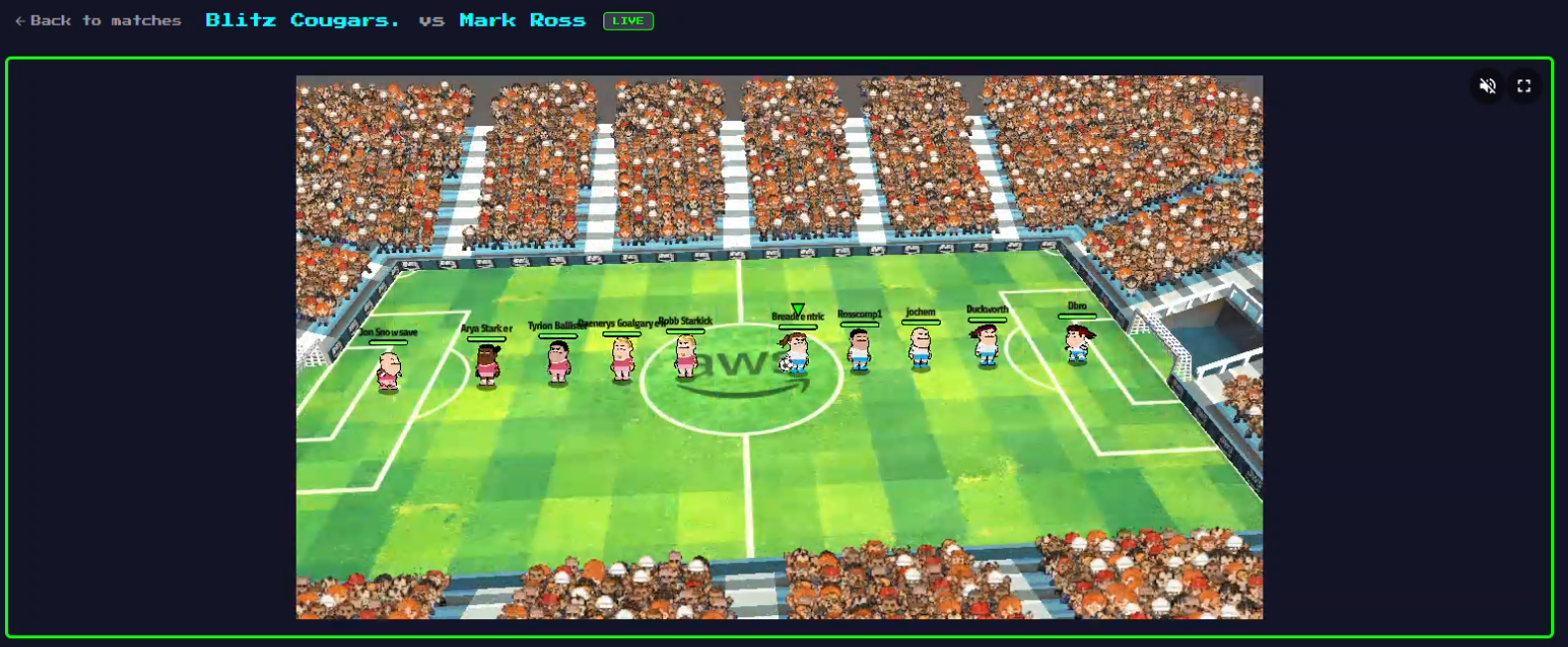 AI League Agentic Football - the 1-1-1-1 bug