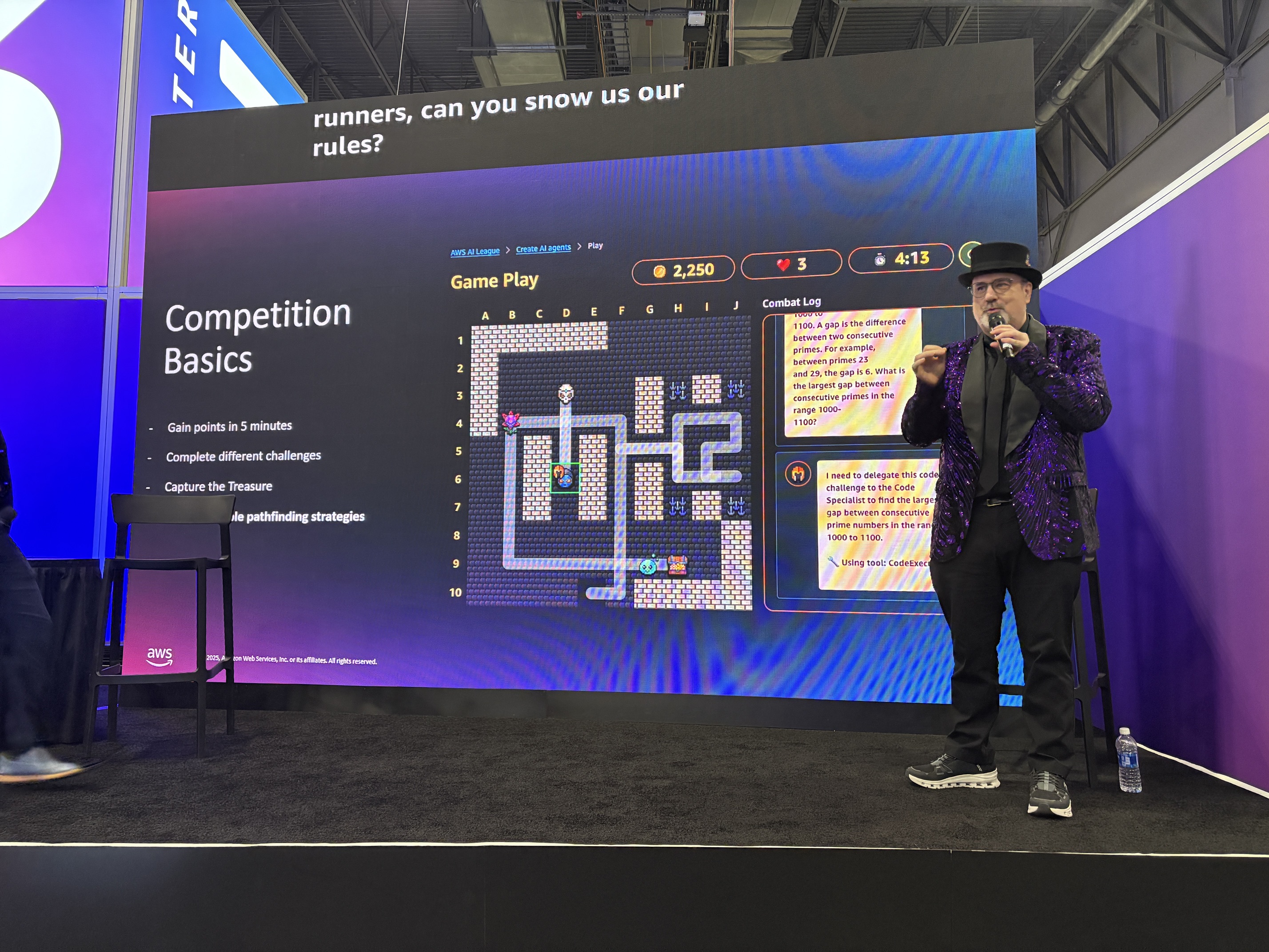 AI League finale at re:Invent