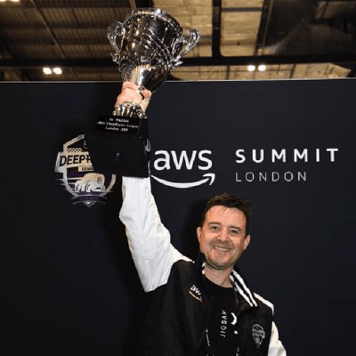 AWS Community Builder, DeepRacer Community github maintainer, two-time London Summit winner.